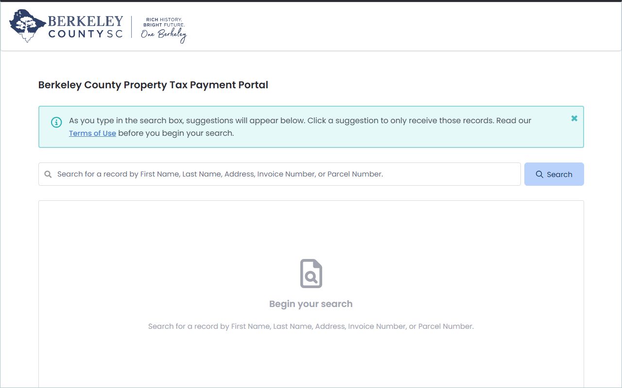 Berkeley County tax records search for Berkeley County people search